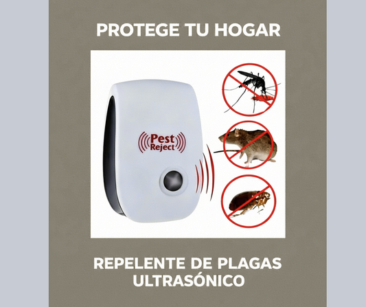REPELENTE ULTRASONICO PARA MOSQUITOS INSECTOS