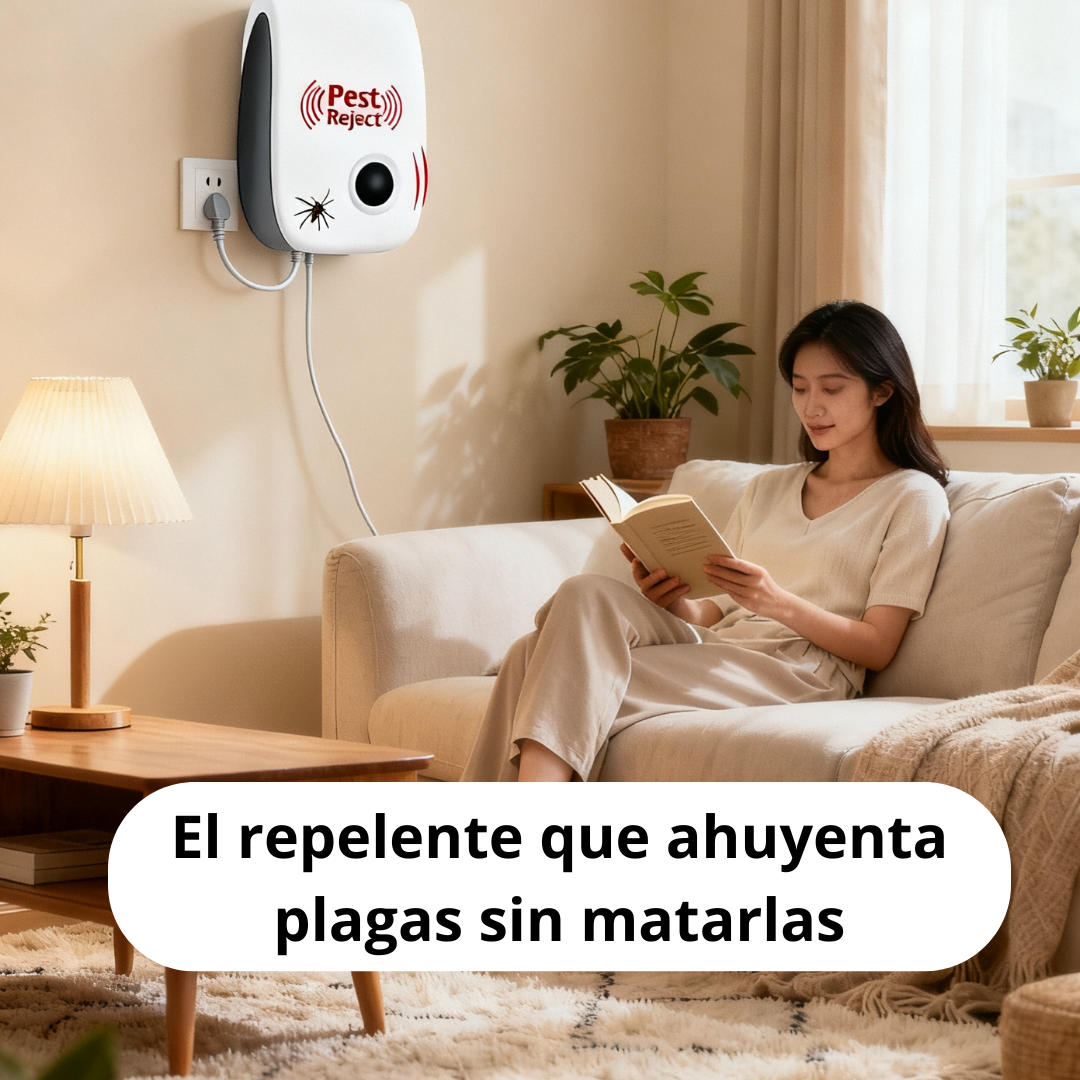 REPELENTE ULTRASONICO PARA MOSQUITOS INSECTOS