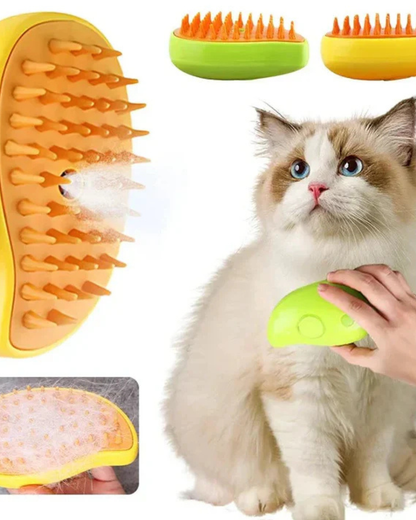 CEPILLO A VAPOR PARA MASCOTAS 3 EN 1